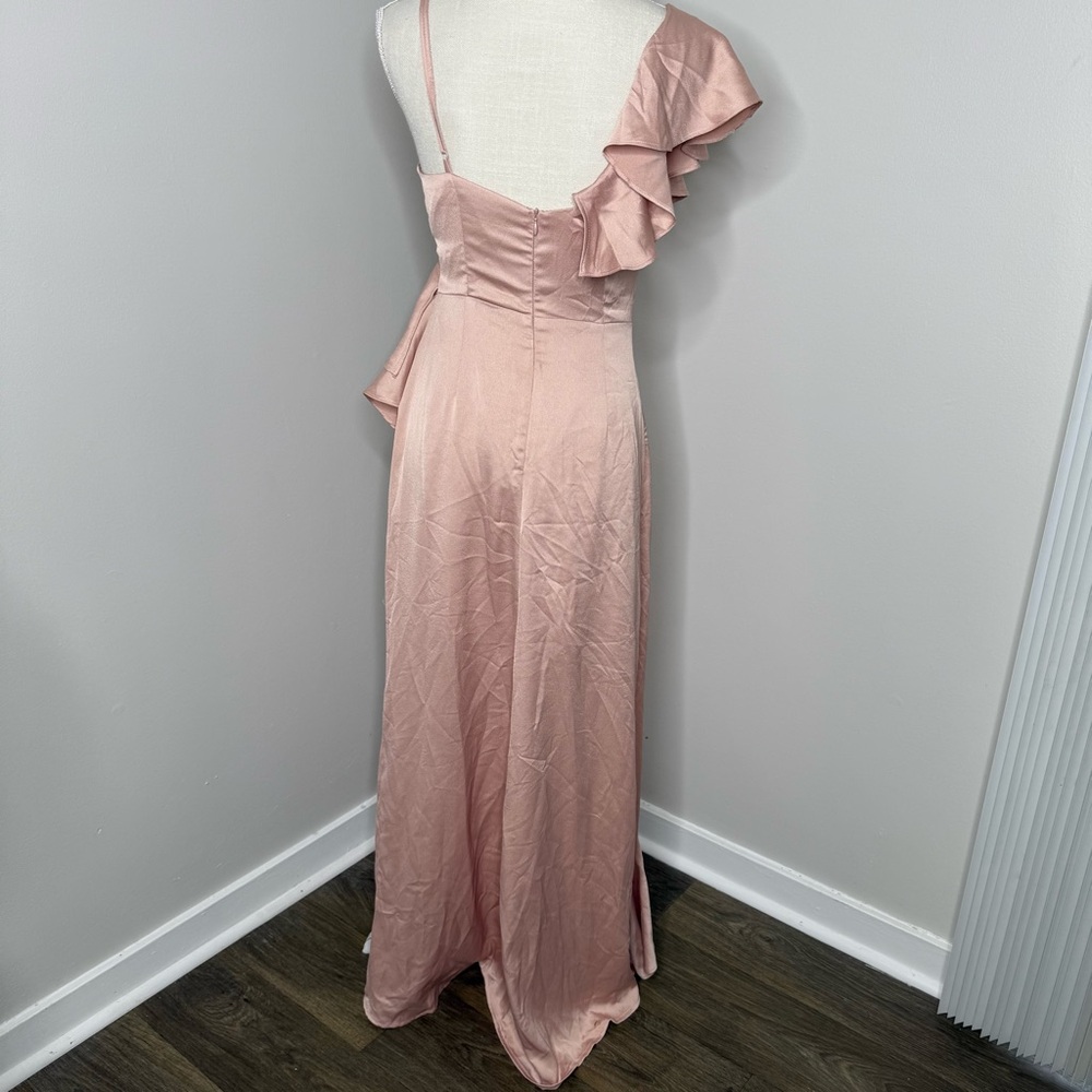 Gianni Bini Asymmetrical Pink Dress - Picture 6 of 8